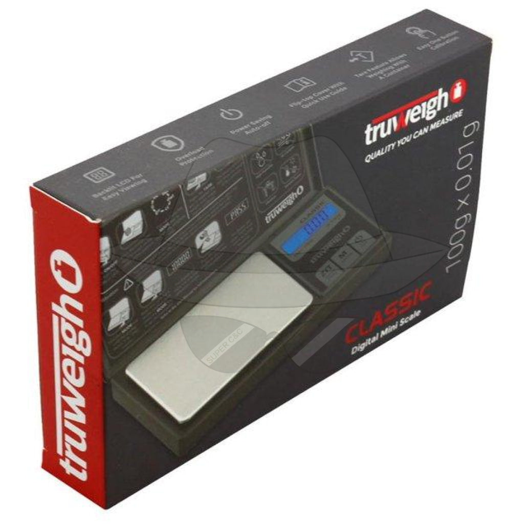 Truweigh Classic Digital Mini Scale - Black