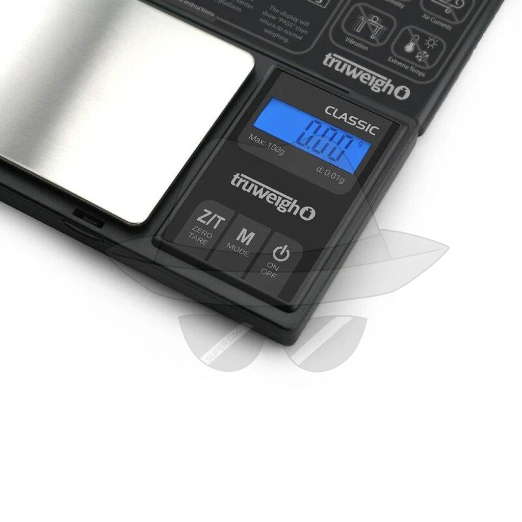 Truweigh Classic Digital Scale - Black Scale