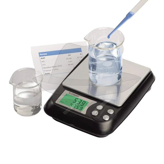 Truweigh Element Diy E-Liquid Scale - 500G X 0.01G Black Scale