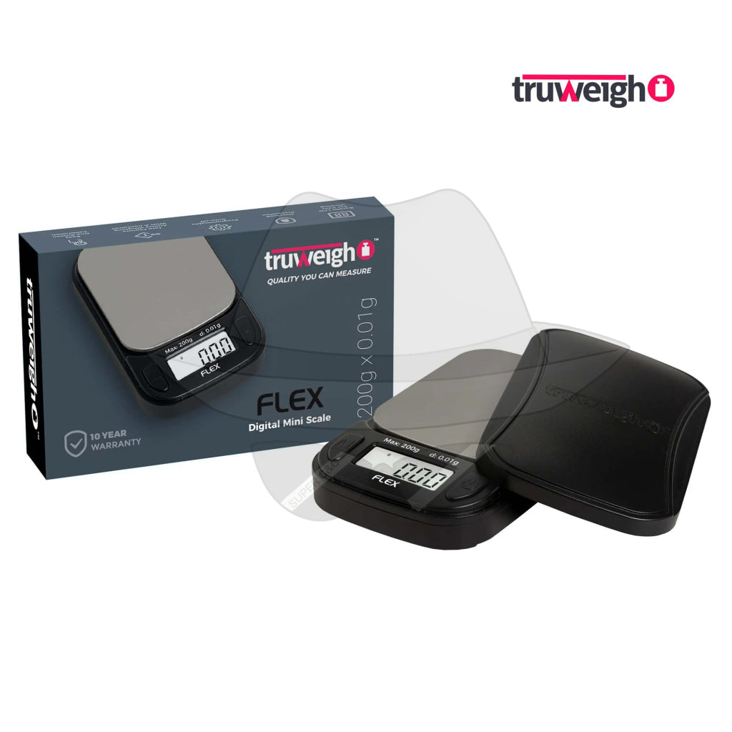 Truweigh Flex Mini Scale – 200G X 0.01G Black