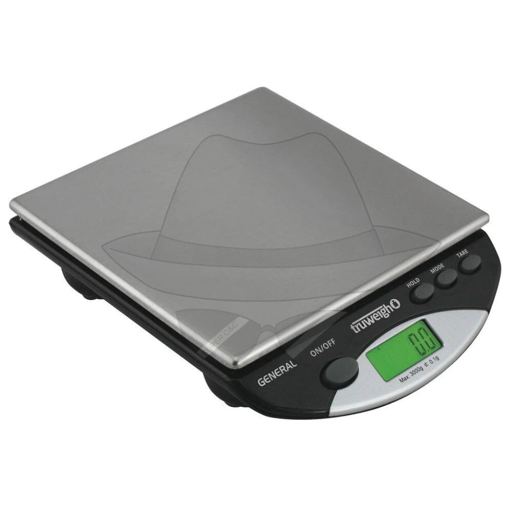 Truweigh General Compact Bench Scale - Black Scale