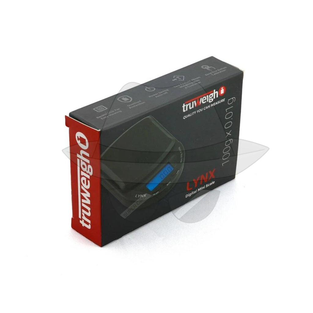 Truweigh Lynx Digital Mini Scale - Black 100Gx0.01G Scale