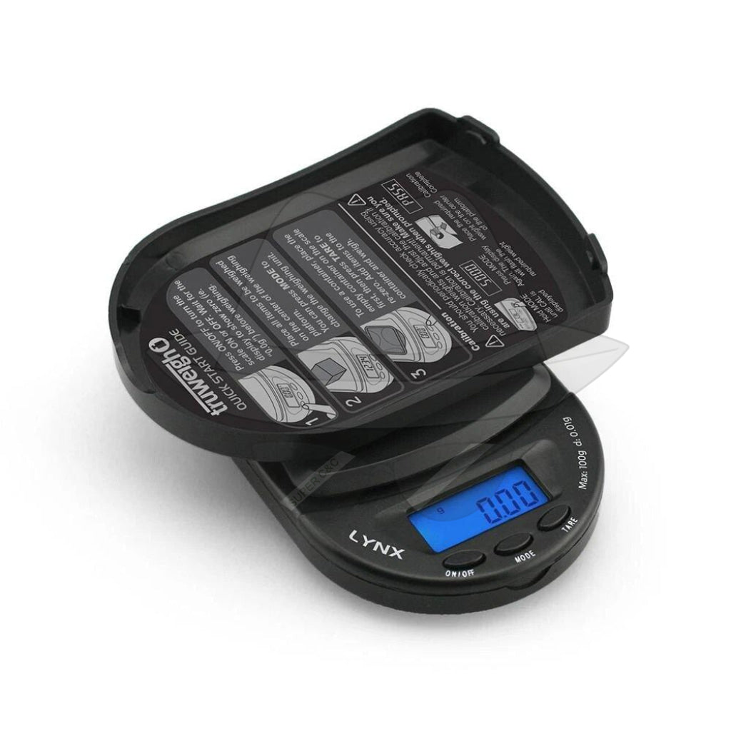 Truweigh Lynx Digital Mini Scale - Black Scale