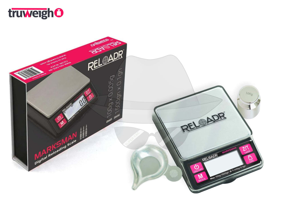 Truweigh Marksman Digital Reloading Scale 100Gx0.005G