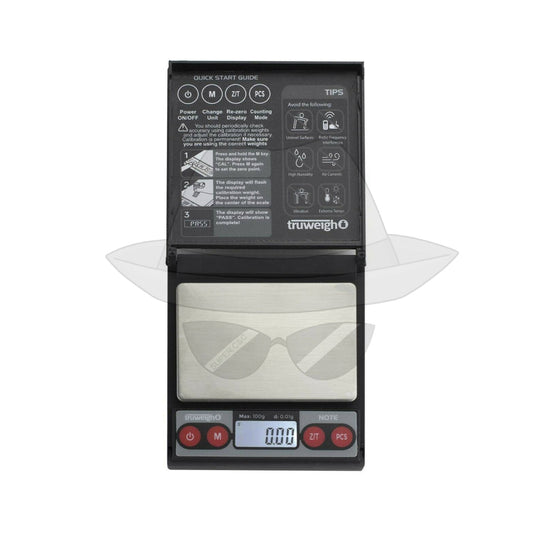 Truweigh Note Digital Mini Scale 100G X 0.01G - Black Scale