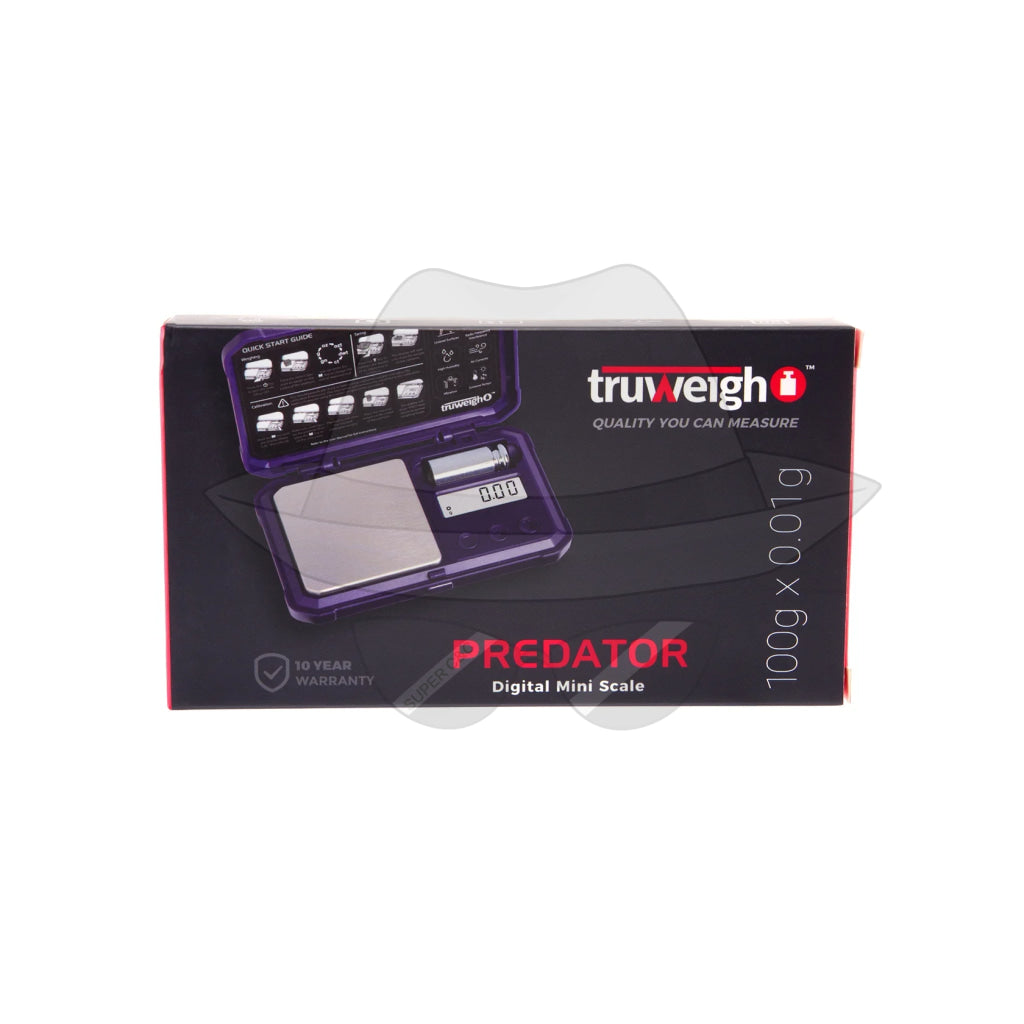 Truweigh Predator Scale – 100G X 0.01G Purple