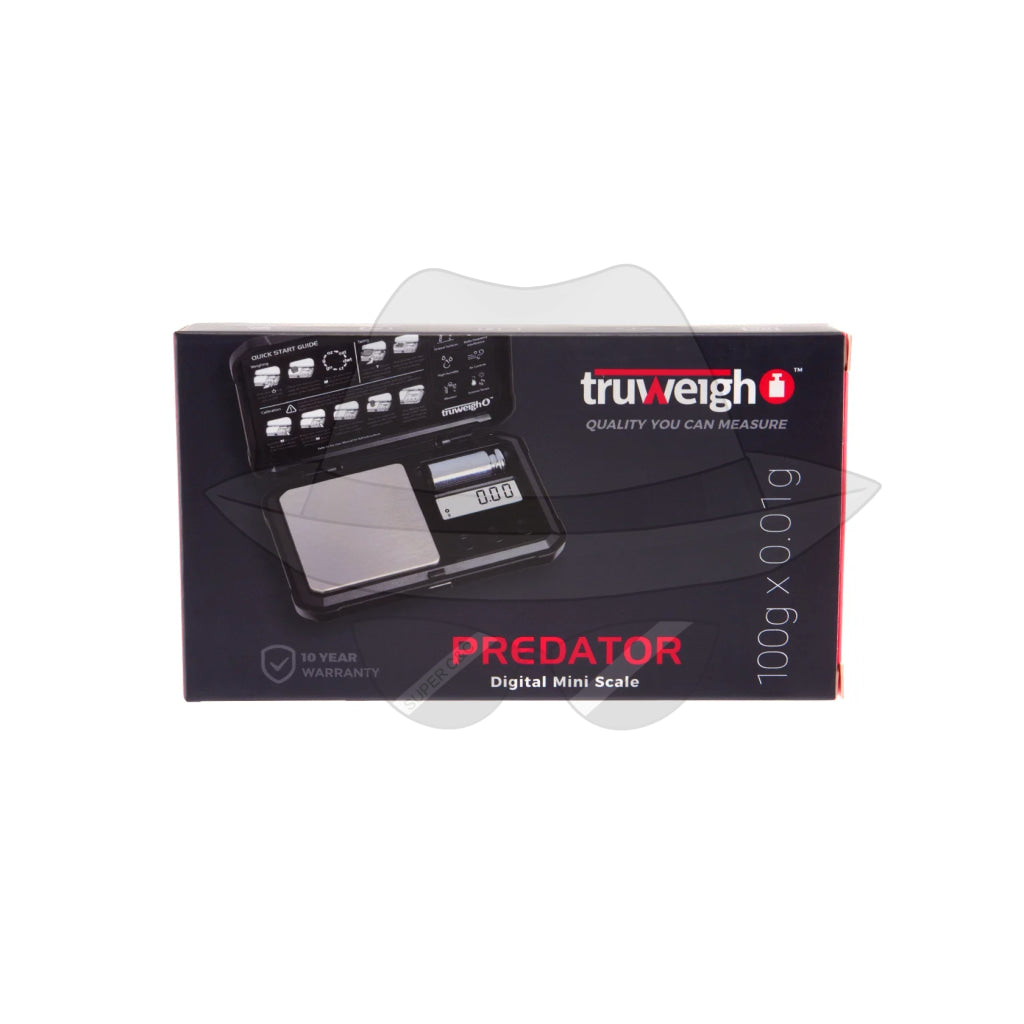 Truweigh Predator Scale – 100G X 0.01G Black