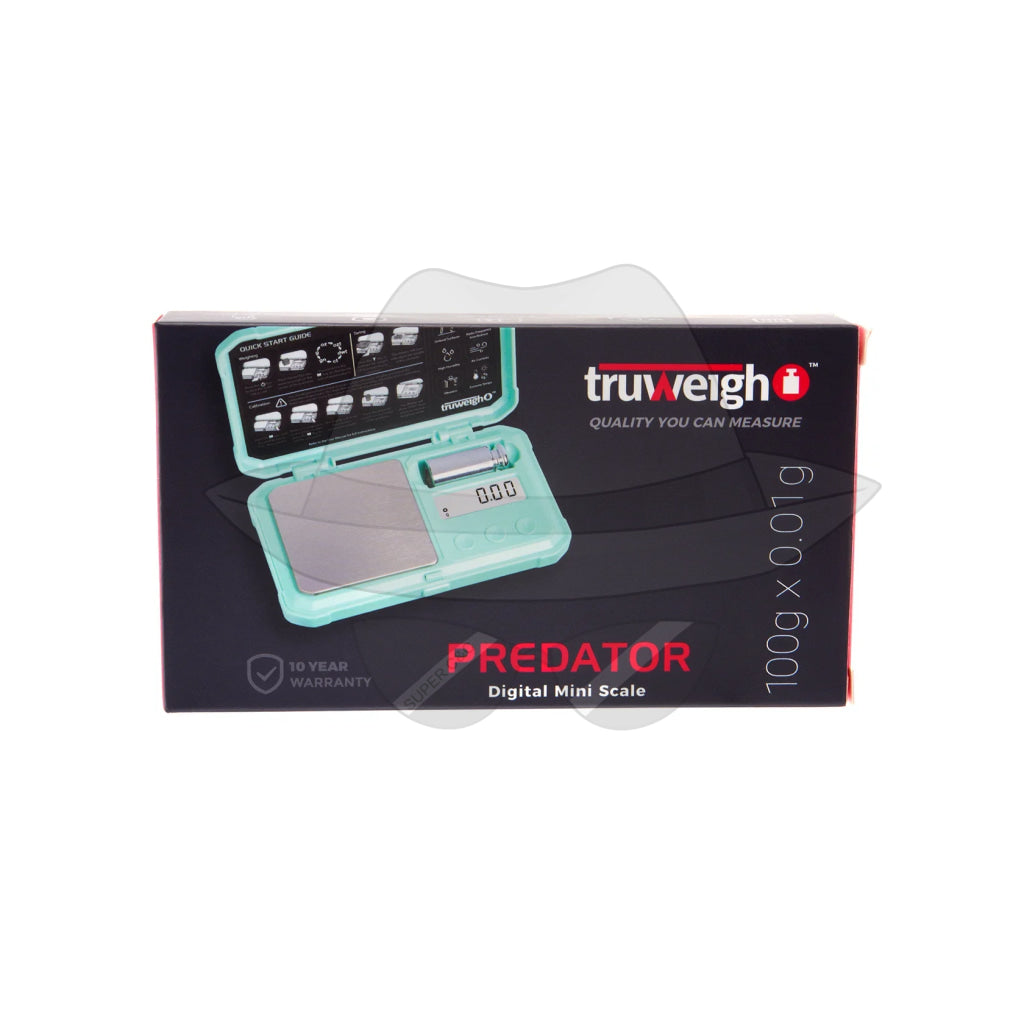 Truweigh Predator Scale – 100G X 0.01G Teal