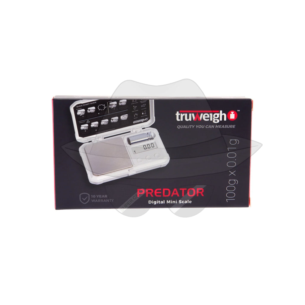 Truweigh Predator Scale – 100G X 0.01G White