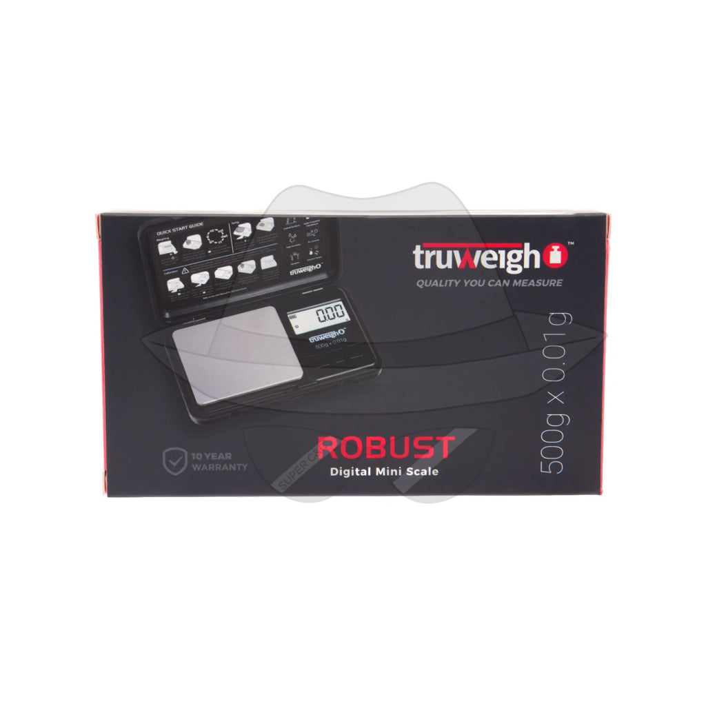 Truweigh Robust Scale – 500G X 0.01G Black