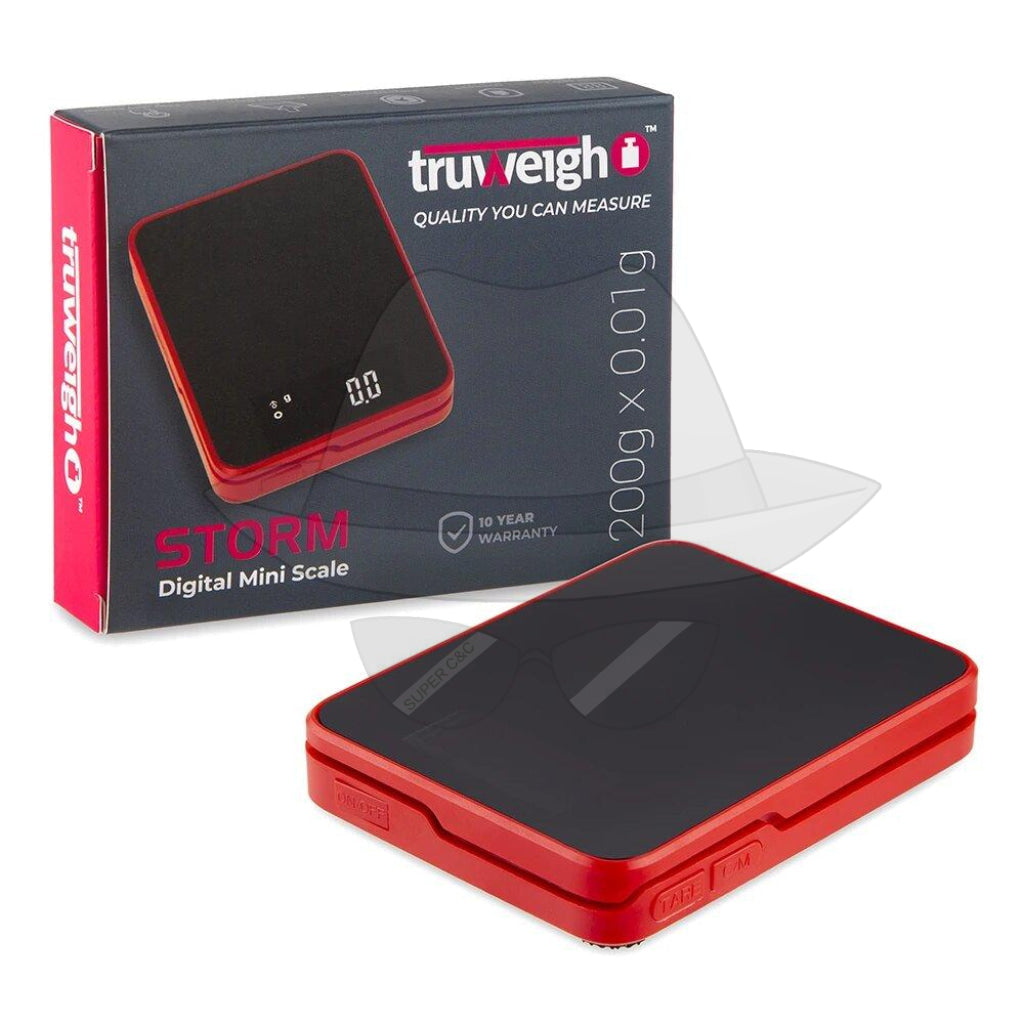 Truweigh Storm Mini Scale 200G X 0.01G / Red Scale