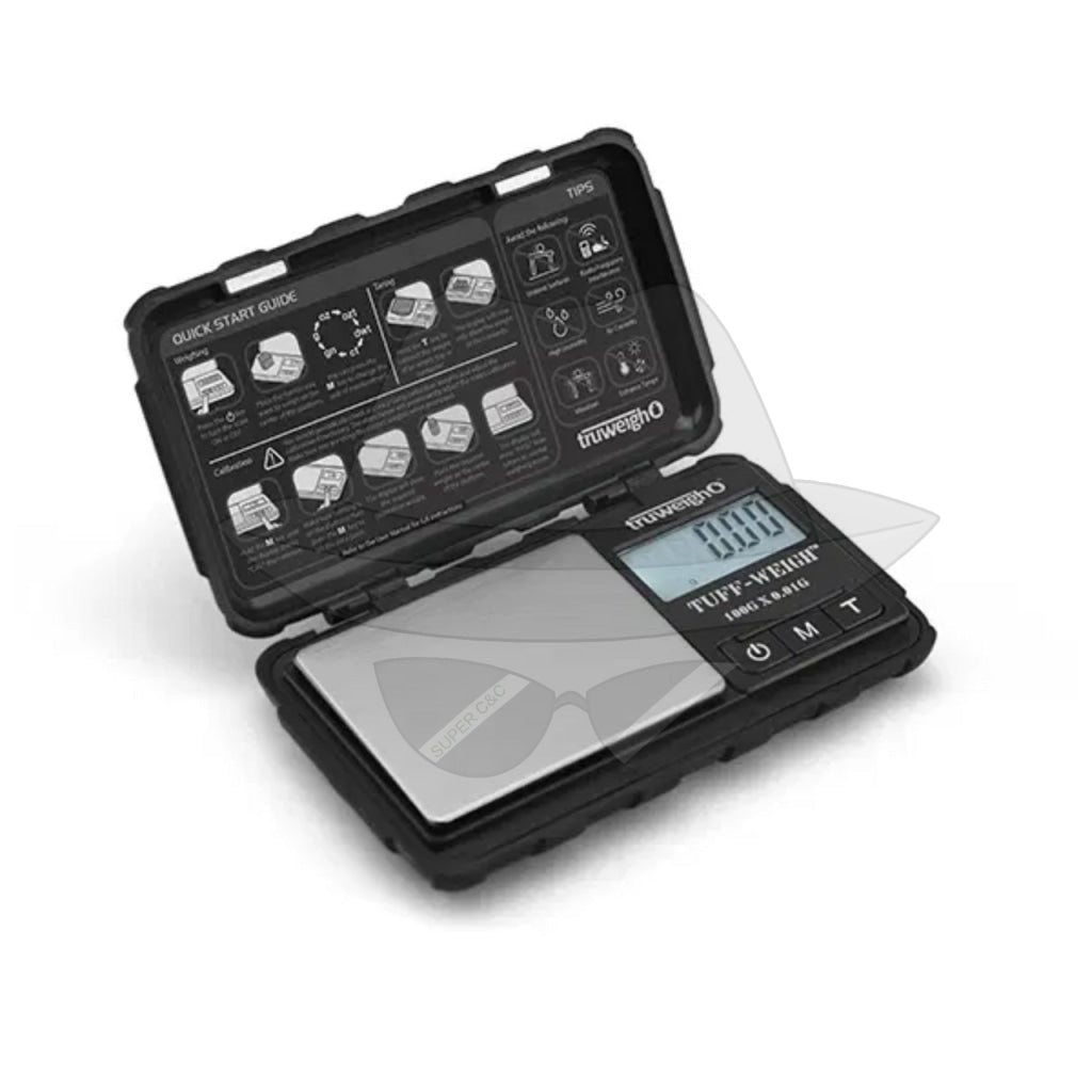 Truweigh Tuff-Weigh Digital Mini Scale 200G X 0.01G Black