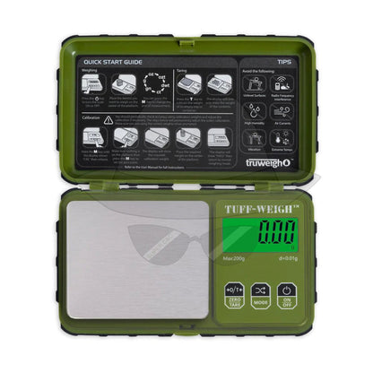 Truweigh Tuff-Weigh Digital Mini Scale 200G X 0.01G Green