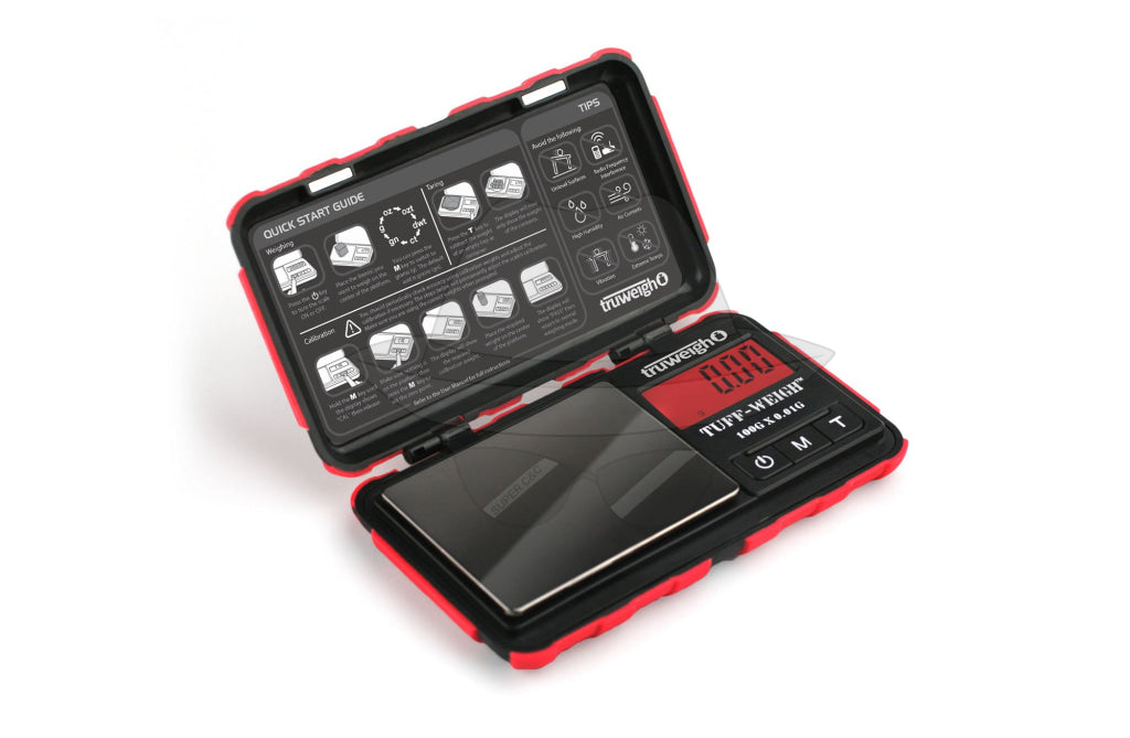 Truweigh Tuff-Weighdigital Mini Scale 100Gx0.01G Rd Scale