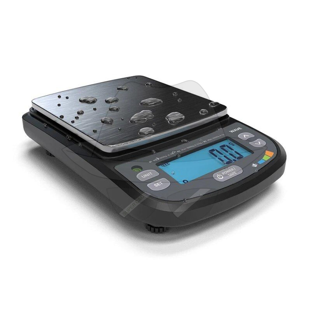 Truweigh Wave Ip65 Rated Washdown Bench Scale / Black Scale