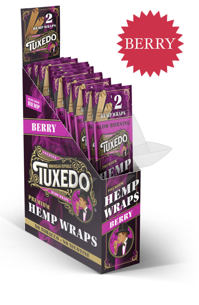 Tuxedo Wraps 25S Berry Rolling Papers