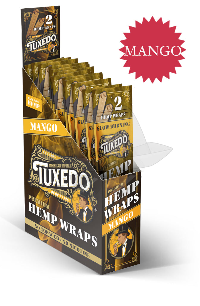 Tuxedo Wraps 25S Mango Rolling Papers
