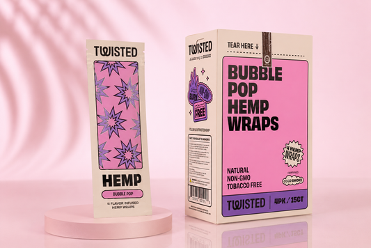 Twisted Hemp Wrap - Display of 15ct