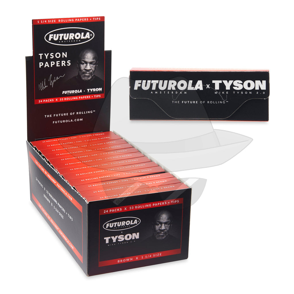 Tyson 2.0 X Futurola Rolling Papers + Tips Rolling Papers