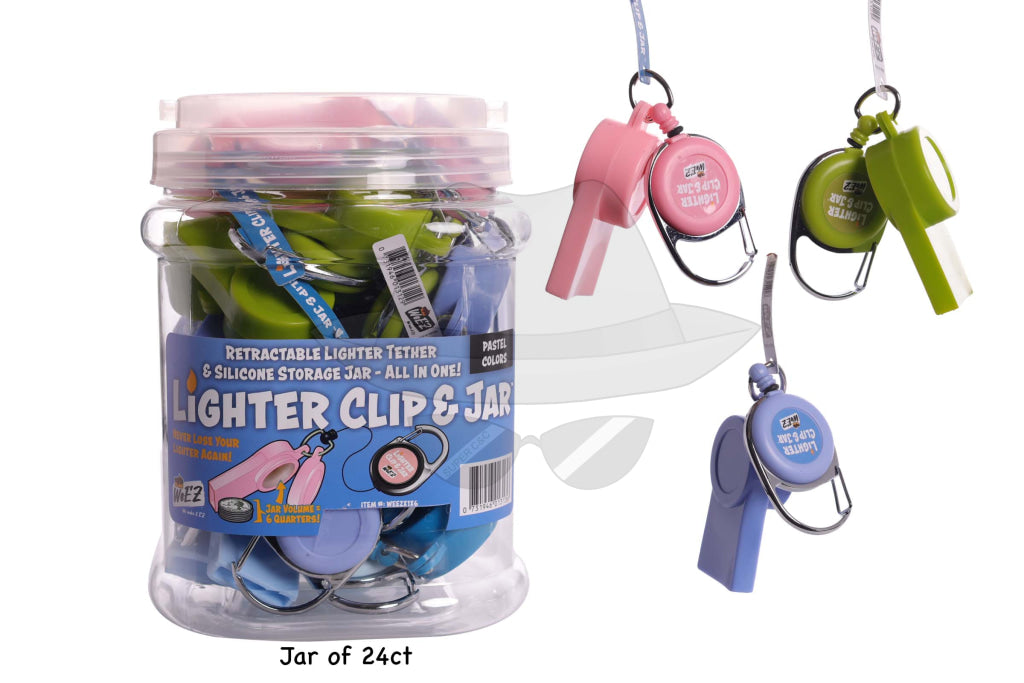 Weez Lighter Leash Clipper W/Silicone -24Ct Accessories