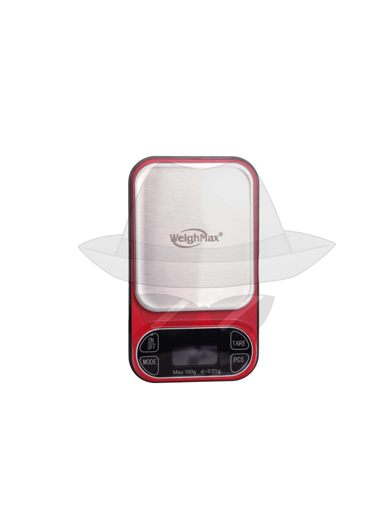 Weighmax 2T-100 Digital Scale Red