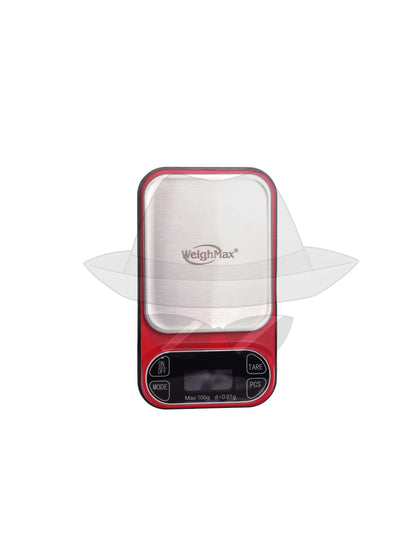 Weighmax 2T-100 Digital Scale Red