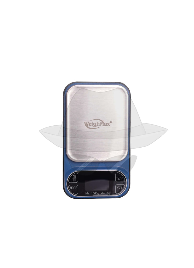 Weighmax 2T-1000 Digital Scale 1000G-0.1G Blue