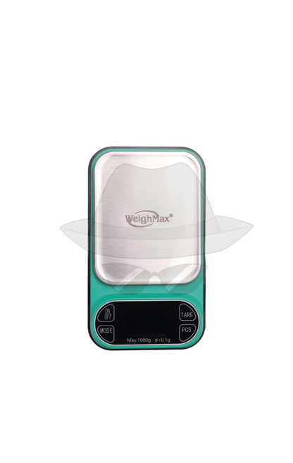 Weighmax 2T-1000 Digital Scale 1000G-0.1G Green