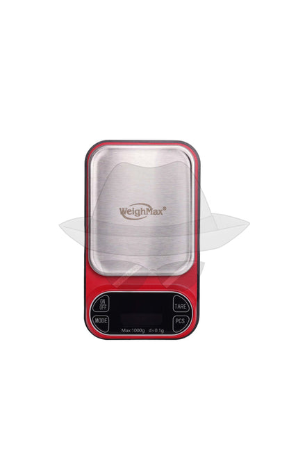 Weighmax 2T-1000 Digital Scale 1000G-0.1G Red