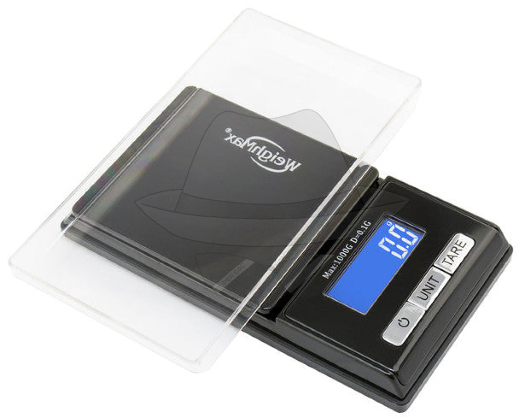 Weighmax Bling 1000 - 1000G X 0.1G Black Scale