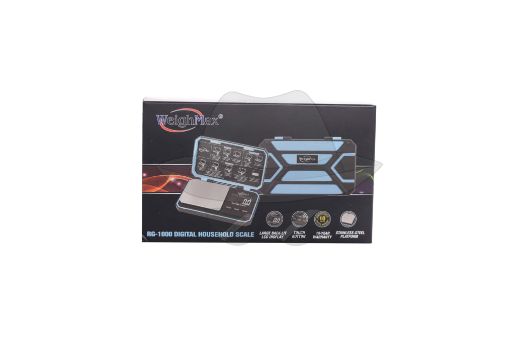 Weighmax Digital Scale Rg-1000 - 1000G X 0.1G Blue