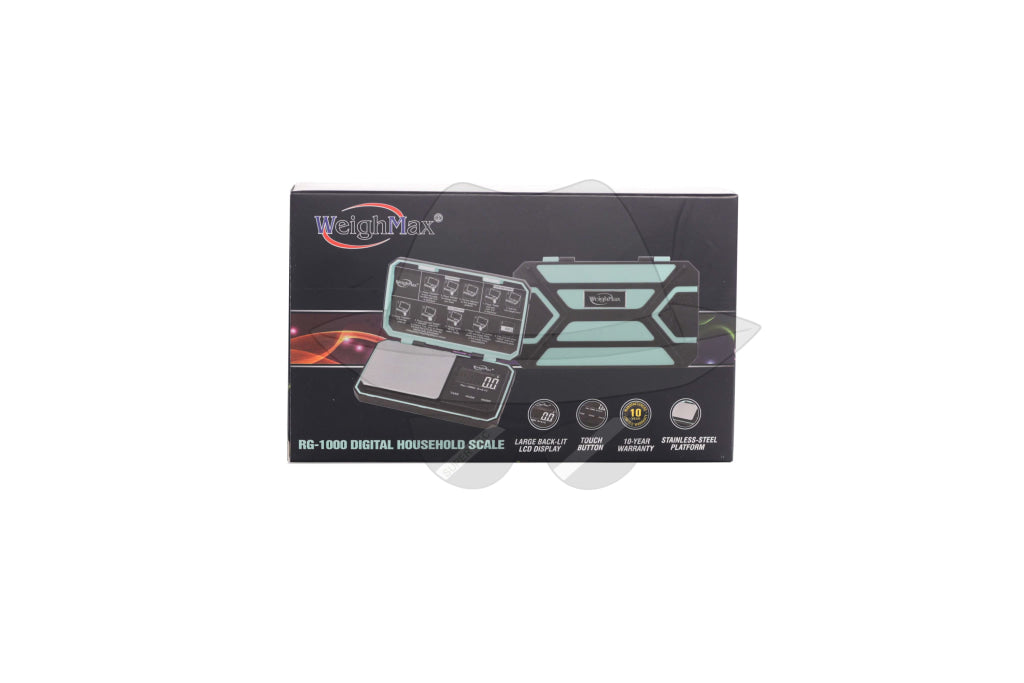 Weighmax Digital Scale Rg-1000 - 1000G X 0.1G Green