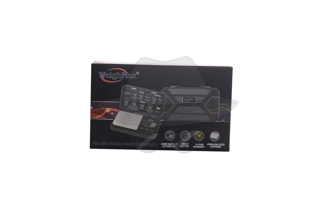 Weighmax Digital Scale Rg-1000 - 1000G X 0.1G Grey