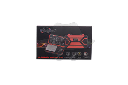 Weighmax Digital Scale Rg-1000 - 1000G X 0.1G Red