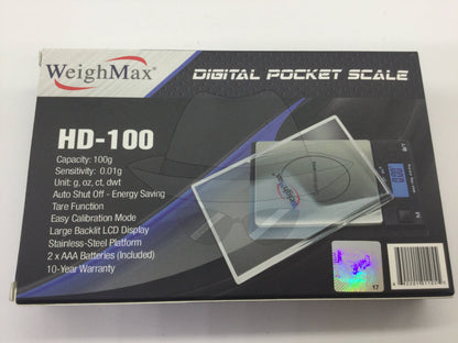 Weighmax Hd-100 Scale