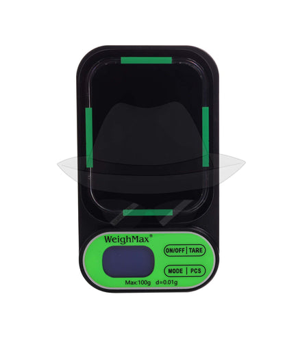 Weighmax® L2-100 Led Digital Scale 100G-0.01G Green