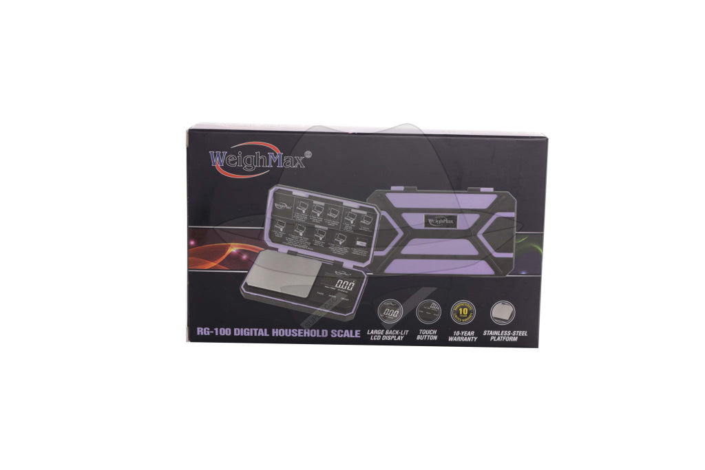 Weighmax Rg-100 Digital Household Scale Purple