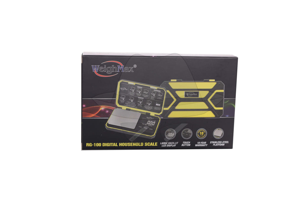 Weighmax Rg-100 Digital Household Scale Yellow