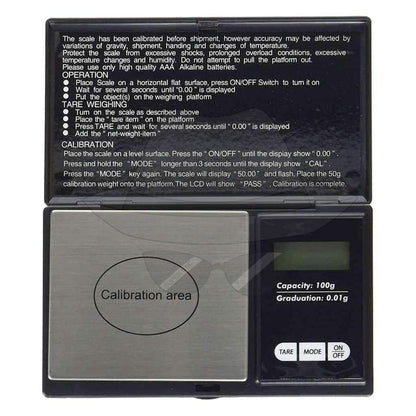 Weighmax W-3805-100 Scale 100Gx0.1G Black
