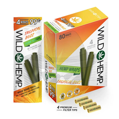Wild Hem Pre-priced Wrap-20pouches GELATO Rolling Papers