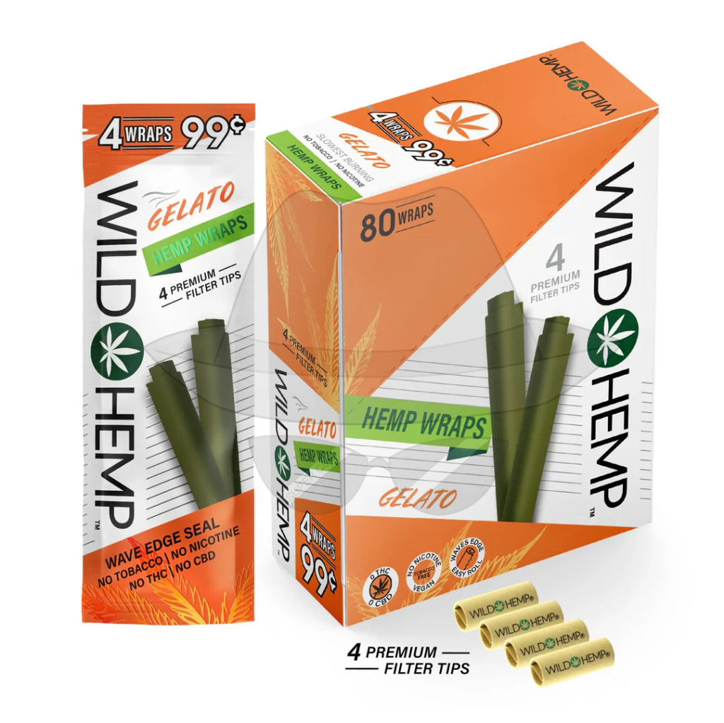 Wild Hem Pre-priced Wrap-20pouches Rolling Papers