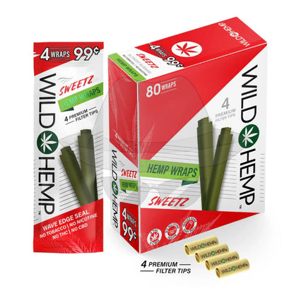 Wild Hem Pre-priced Wrap-20pouches SWEETZ Rolling Papers
