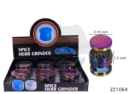 Z21064 3Part Grinder Display of 6pcs Grinder