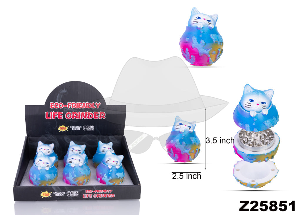 Z25851 3part Grinder -6ct Grinder