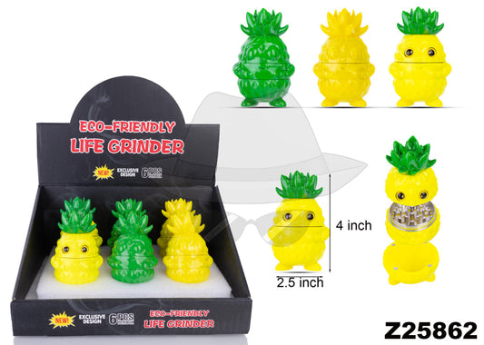 Z25862 3part Grinder -6ct Grinder