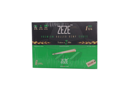 Zeze Premium Rolled Cone 11/4 Green Rolling Papers