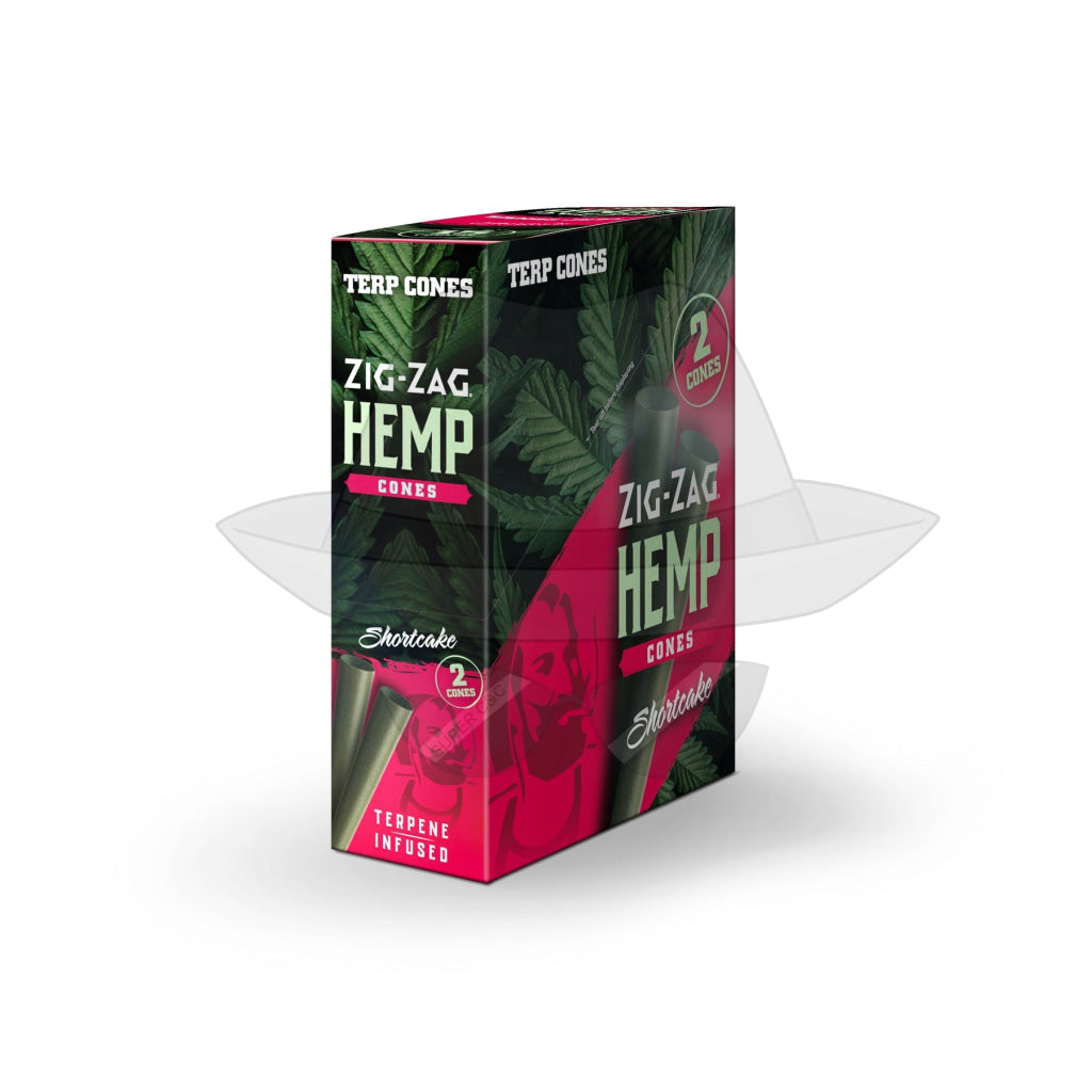Zig Zag Terpene Infused Emp Cones -15Pack Shortcake Rolling Papers