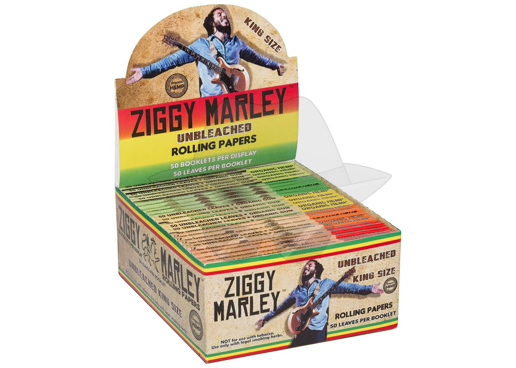Ziggy Marley King Size Rolling Paper-50Pack Papers
